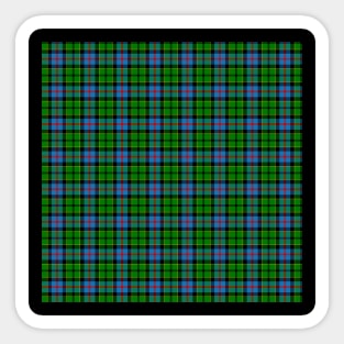 Forsyth Plaid Tartan Scottish Sticker